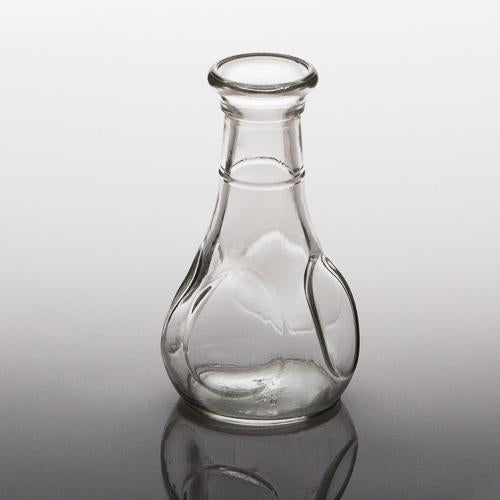 small glass vase for 5-7" flowers