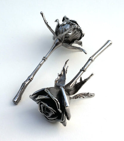 Tin coated preserved real roses for 10th anniversary traditional tin gift
